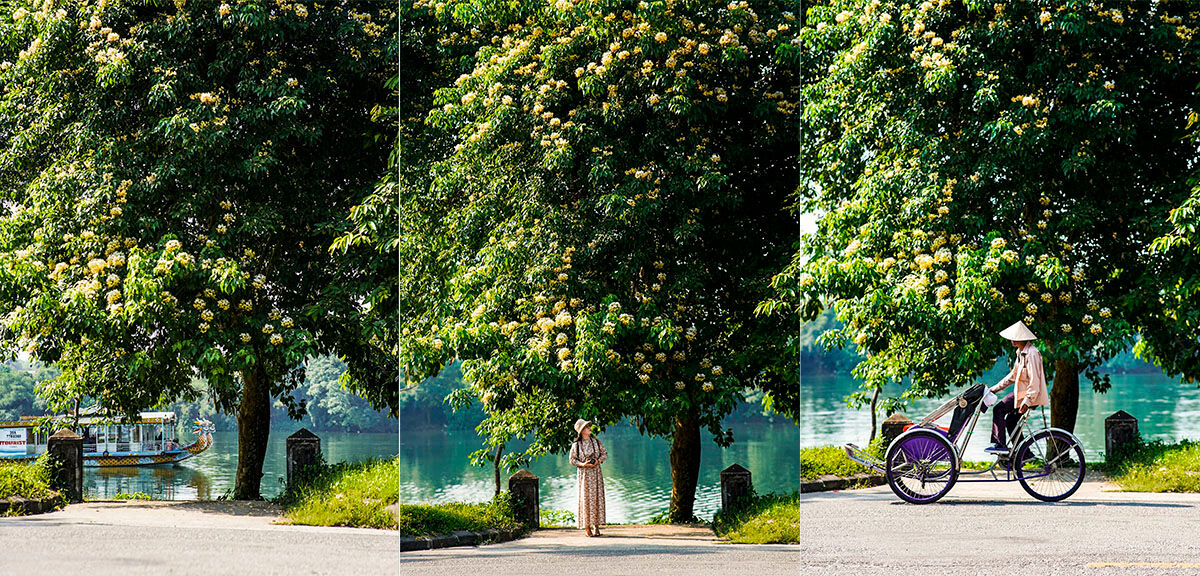 Stroll the scenic beauty of Hue’s Le Loi Street